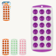Forma de Gelo Base de Silicone 18 Cubos - IZ1982