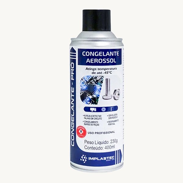 Congelante Aerossol Pro 230g 400ml - Implastec - 23012
