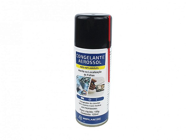 Spray Congelante Eletrônica 150g 125ml - Implastec - 15012