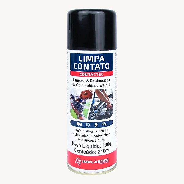 Limpa Contato Spray Contactec 217g 350ml - Implastec - 21712