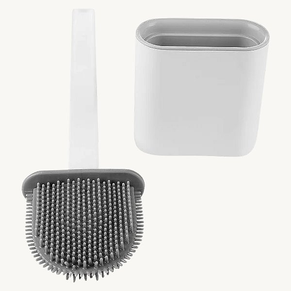 Escova Sanitária de Silicone para Limpeza em Vasos - CK5169