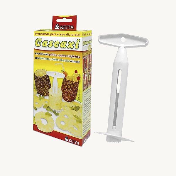 Descascador Cortador de Abacaxi Super Prático - CAX01
