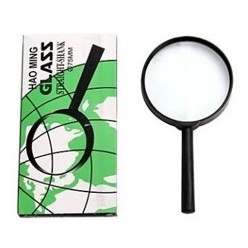 Lupa de Mão 90mm Lente de Aumento - DT1804