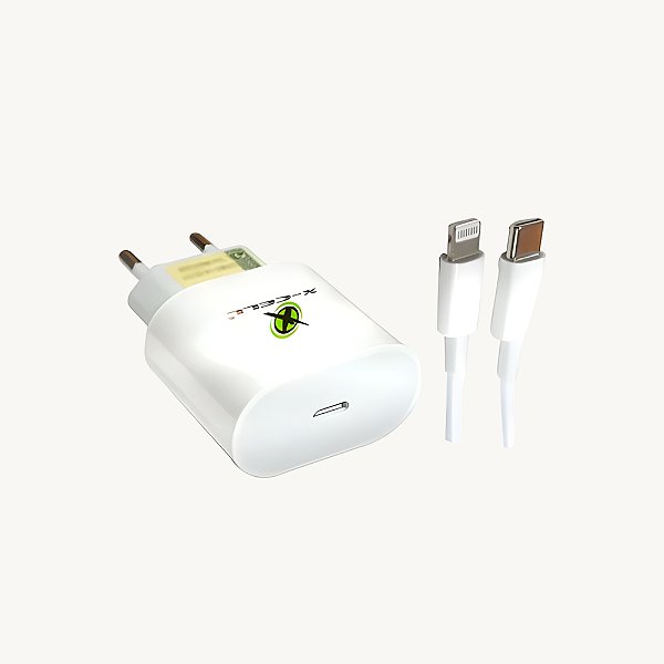 Carregador Ultra Rápido Para Iphone USB-C 4.0a 20W - XC-UR29