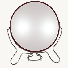 Espelho de Mesa Redondo Dupla Face 15cm - CRS-3015