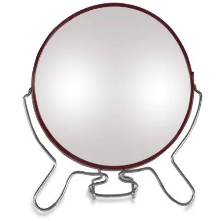 Espelho de Mesa Redondo Dupla Face 15cm - CRS-3015