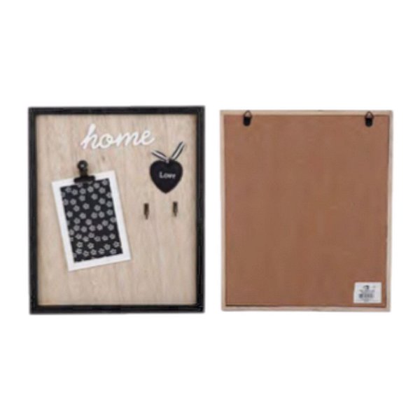 Porta Chaves Decorativo Com Porta Recado 25x30cm - ENFT-186