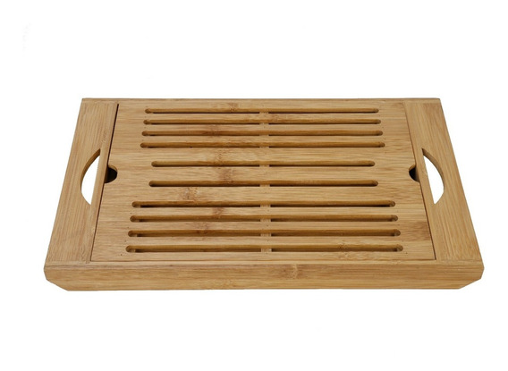 Migalheira de Bambu Bandeja para Pães Bolos - D0826