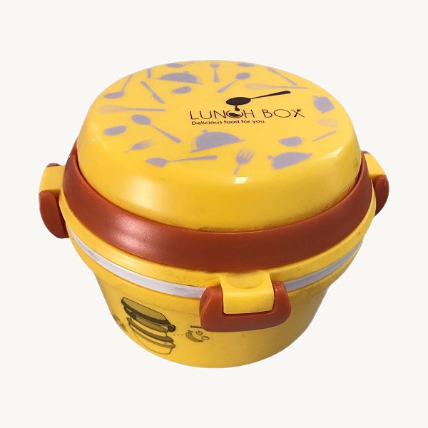 Marmita com 2 Divisórias e Travas 1L - B-0373