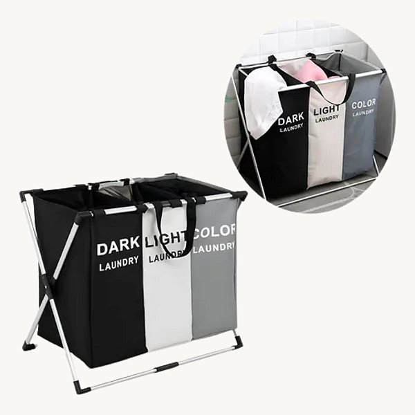Cesto Para Lavanderia Roupa Suja Organizador - ULA005