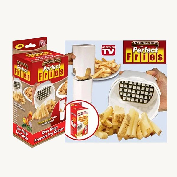 Cortador Batata Palito Cubos ou Palito Fatiador De Legumes - DSC-04