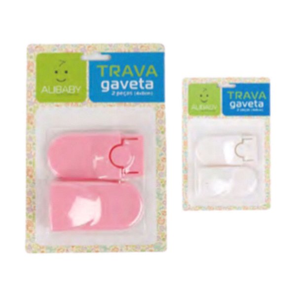 Trava Infantil Para Gaveta 2 Pçs - IAC008