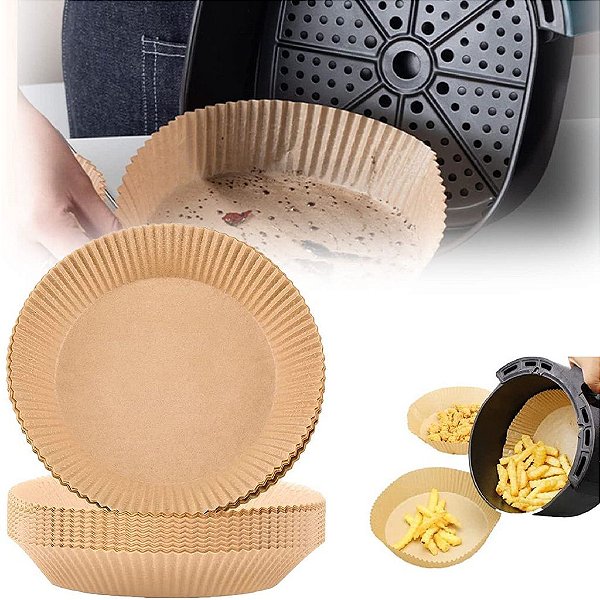 Kit 50 Formas Para Air Fryer Descartável - Clink - CK6068