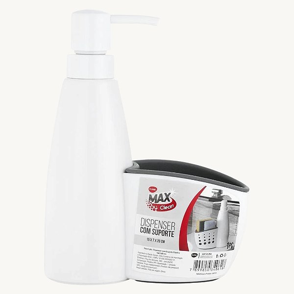 Dispenser Com Suporte Esponja Porta Detergente - Clink - CK5131