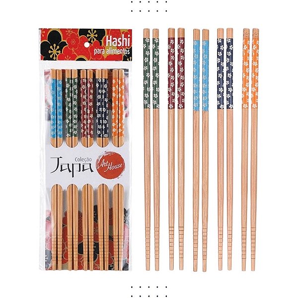 Kit Hashi De Bambu - IZ843