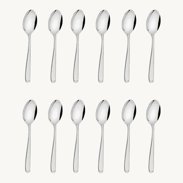 Colher De Café De Inox 12 Unidades 9,5cm - Original