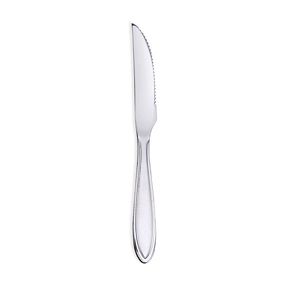 Faca De Mesa De Inox 6 Unidades 21cm - TOP0754