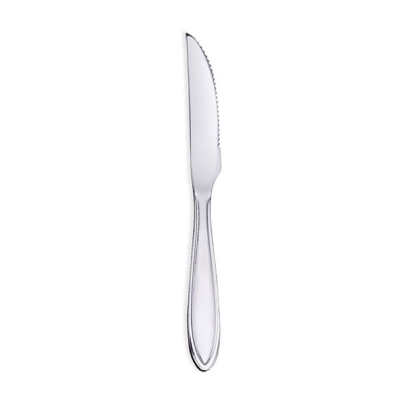Faca de Mesa em Inox 6 Unidades 21cm - TOP0754