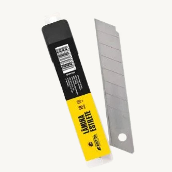Kit 10 Lâminas para Estilete 18mm - FMA039