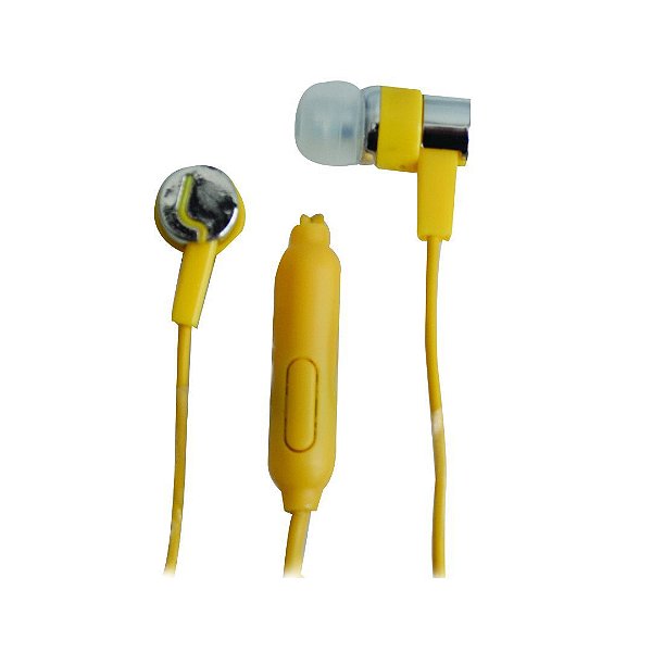Fone de Ouvido XC-F02 Amarelo X-CELL DS Tools