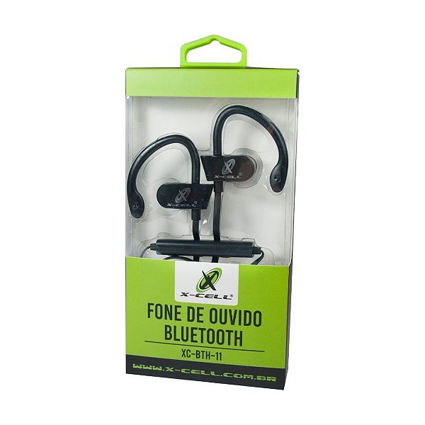 Fone de Ouvido Bluetooth XC-BTH11 Preto X-CELL DS Tools - Novos e de Qualidade