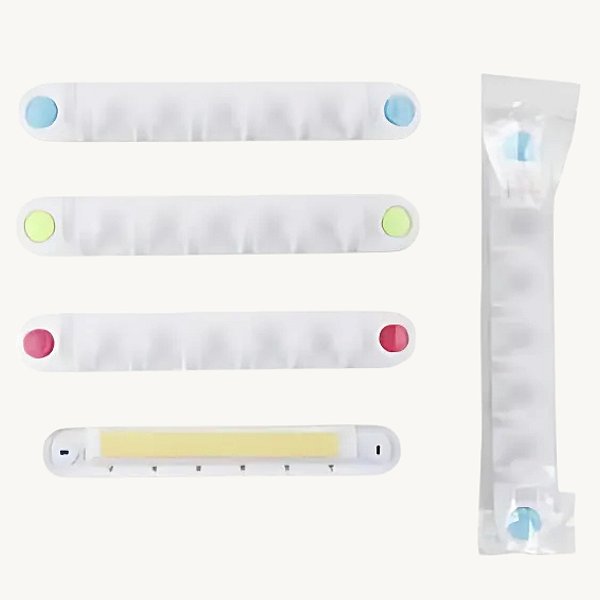 Gancho Tipo Régua Multiuso de Plástico 5x36cm - GAN-38-1
