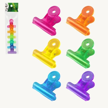 Fecha Embalagem Prendedor Acrílico 6 Peças - Z1865