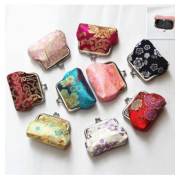 Bolsa Porta Moedas - Estampa Sortida com Ziper