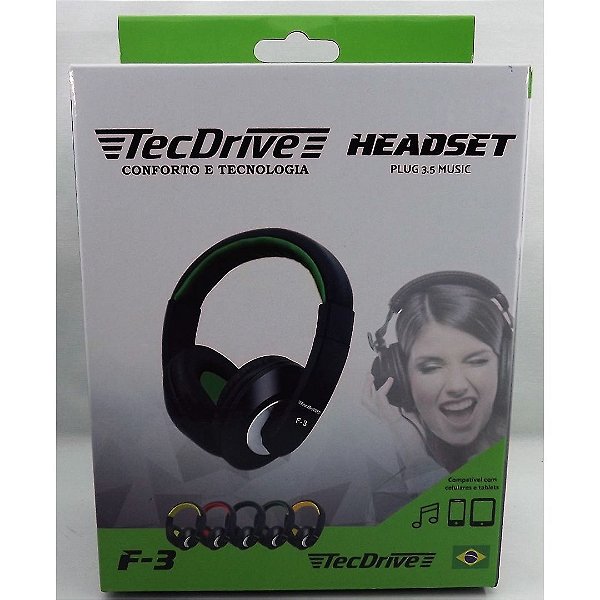 Fone de Ouvido Headset F-3 Amarelo X-CELL DS Tools