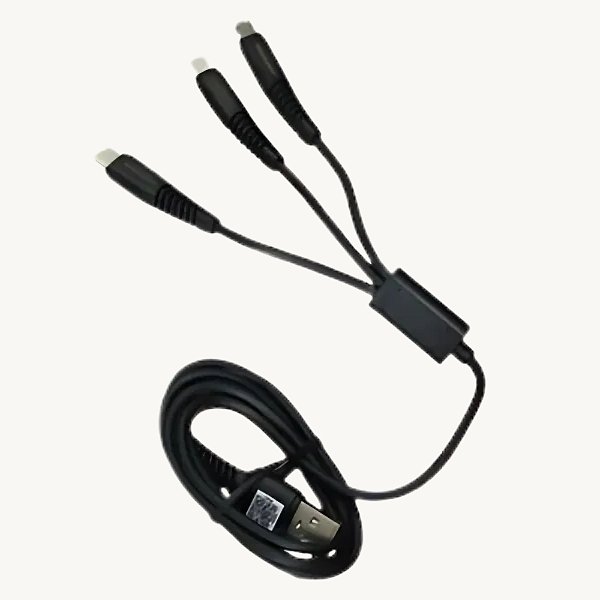 Cabo Triplo 1,4M - 2A - W1382 - Multilaser