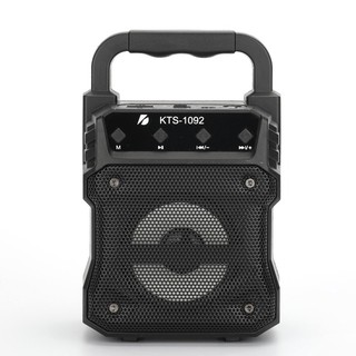 Caixa Som Potente Bluetooth Portátil Sem Fio Led KTS-1092