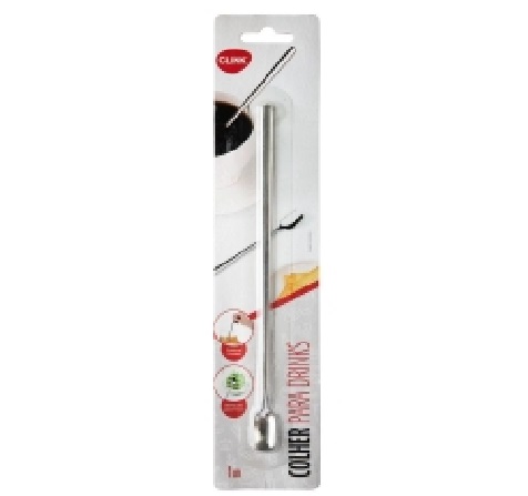 Colher para Drink Aço Inox 21x1,4cm CK5349