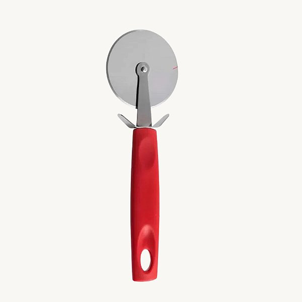 Cortador de Inox para Pizza Cabo de Plastico 19cm - UCO182