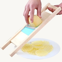 Fatiador de Batata em Madeira Maciça Rede de Batata Flôr - AG5256