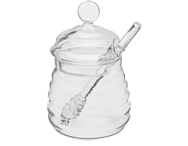 Meleira de Vidro com Dosador 300ml HM3154