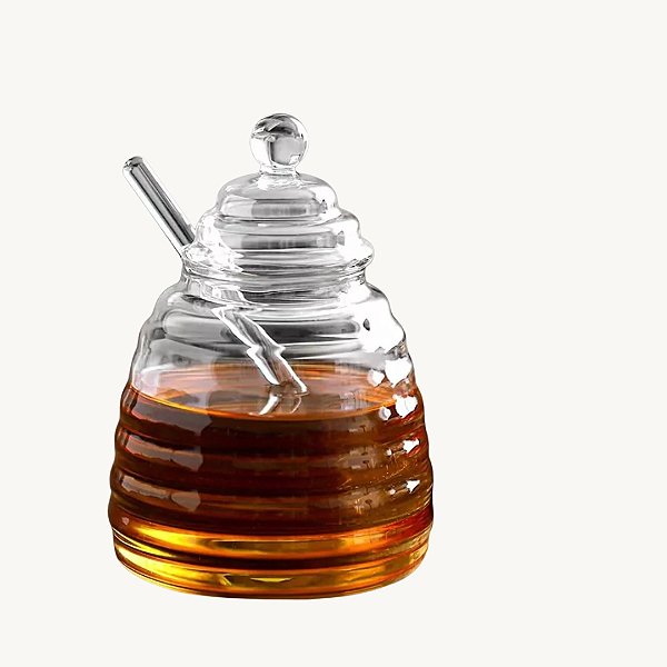 Meleira de Vidro com Dosador 300ml HM3154