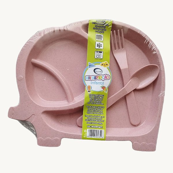 Kit Refeição Infantil Elefante HU55739