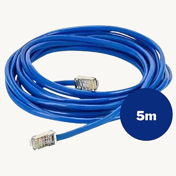 CABO DE REDE - 5 METROS - MARCA X-CELL MOD: XC-CR-5M - CAT5  XCELL