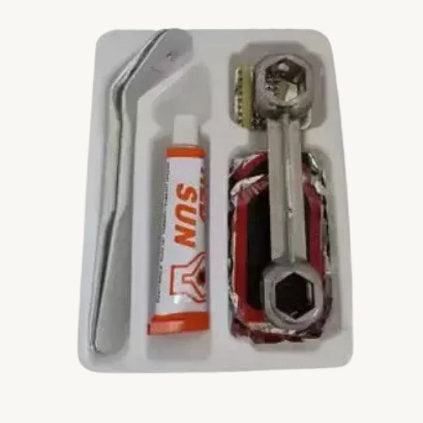 Kit ferramentas reparo pneu de bicicleta com 10 peças bike - STARTOOLS