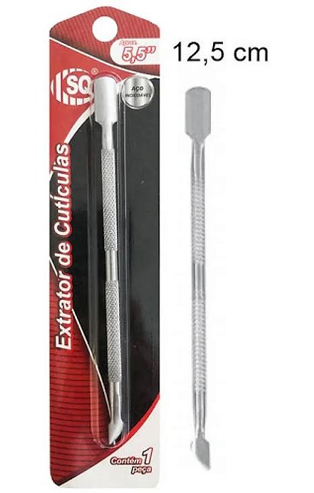 Espátula para Empurrar e Raspar Cutícula 5" 12,3cm SQ3258