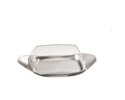 Mantegueira de Inox com Tampa de Acrílico e Pegador Inox HM6903