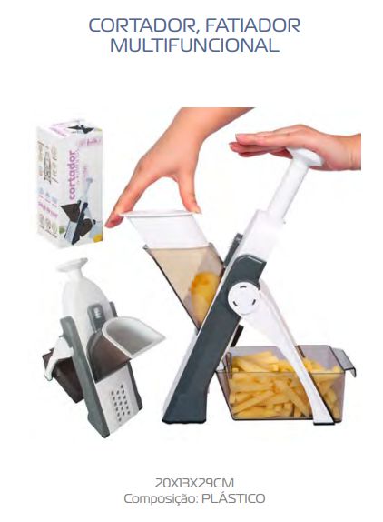 Cortador de Alimentos PLAST 20x13x29 cm - UCO340