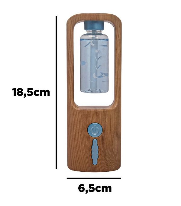 Umidificador Difusor Aromatizador De Ambiente Purificador De Ar Casa Escritório Escola Portátil USB HM6690