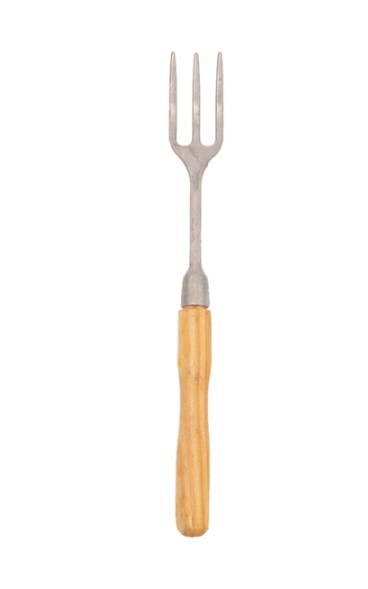 Garfo de Alumínio com Cabo em Madeira 28cm - Phael