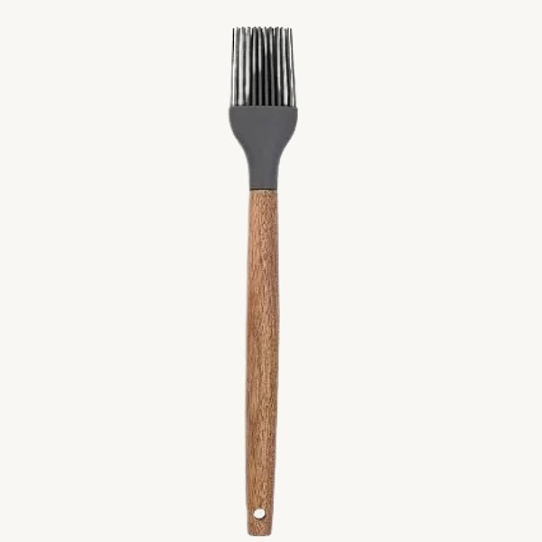 Pincel Silicone com Cabo de Madeira Cores Sortidas DT131