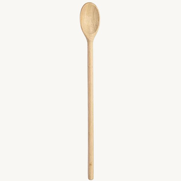 Colher de Pau Oval Cabo Liso 60cm Ref: 137 Stolf