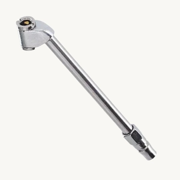 Bico Duplo Para Encher Pneus - Engate Rapido. ID8523B