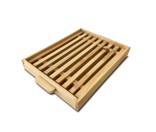 Tábua Migalheira de Bambu Corte Pães e Bolos HM6720