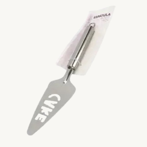 Espátula de Bolo Aço Inoxidável 26x5,8cm - UCO476
