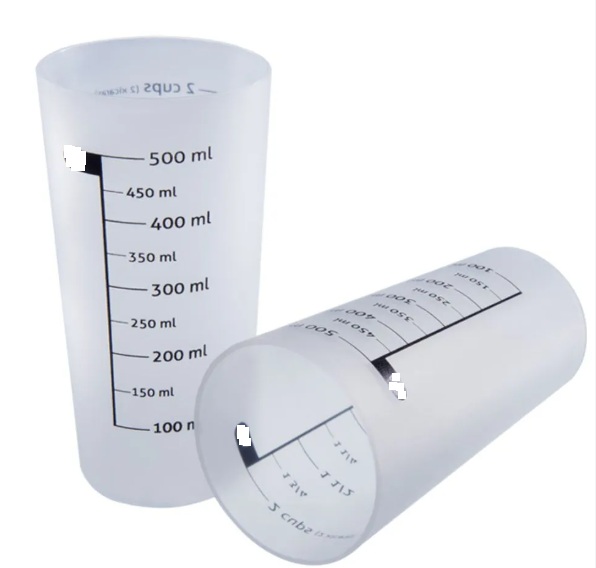 Copo Medidor 500ML de Plástico - 0091